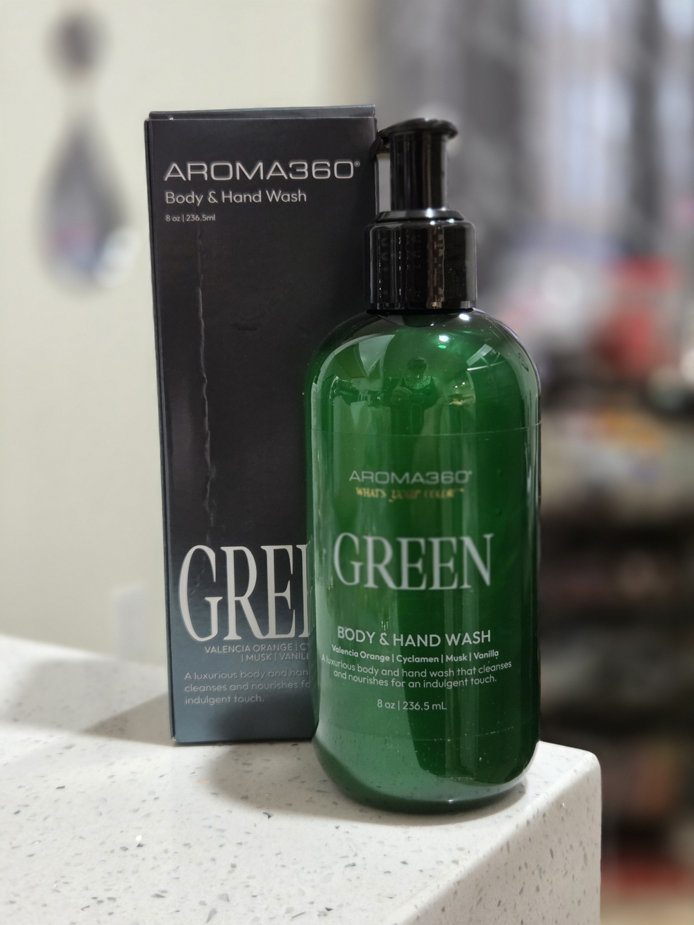Aroma360 Green Body & Hand Wash - Green